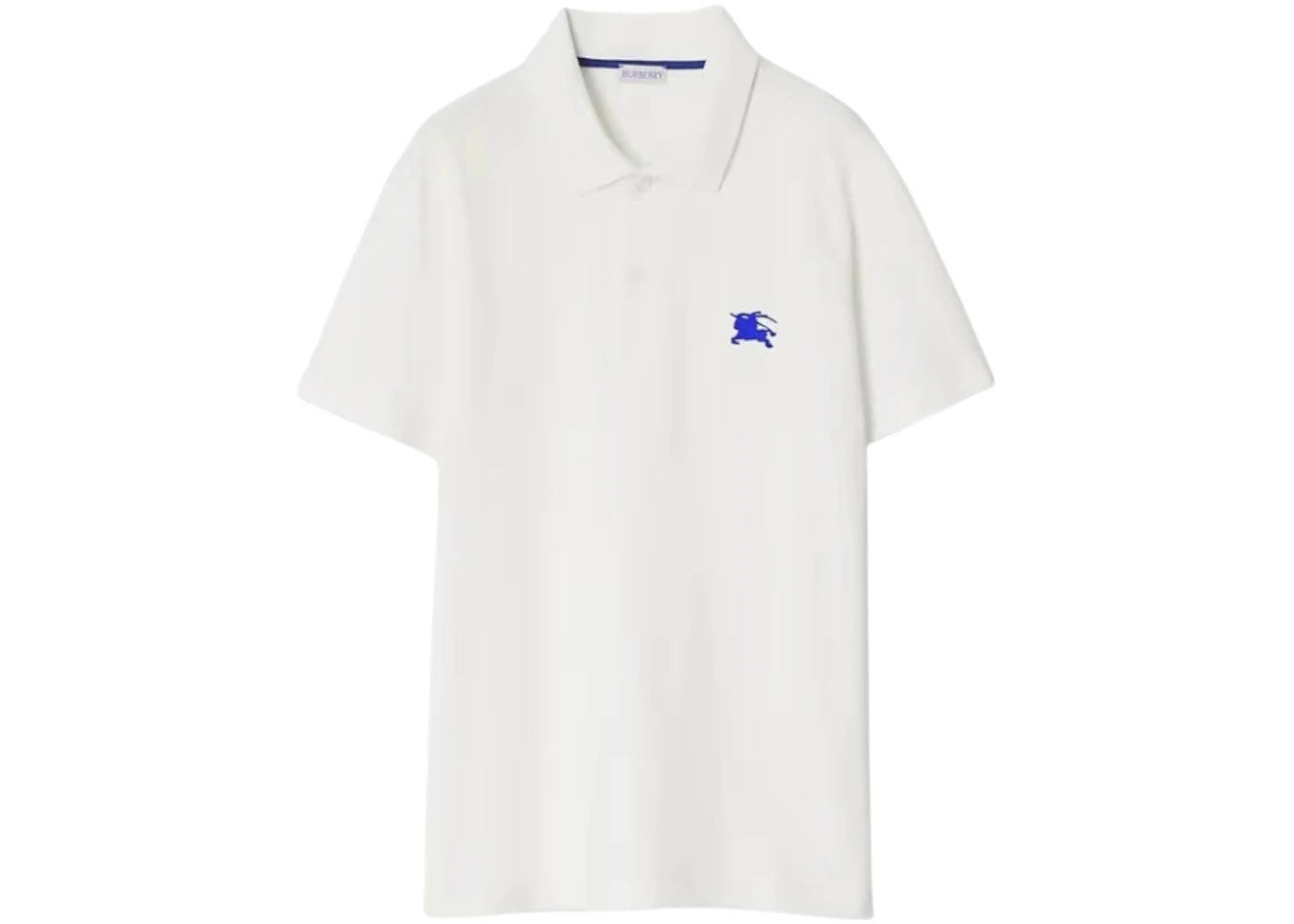 Burberry Embroidered Logo Polo Shirt 80849341 White/Blue