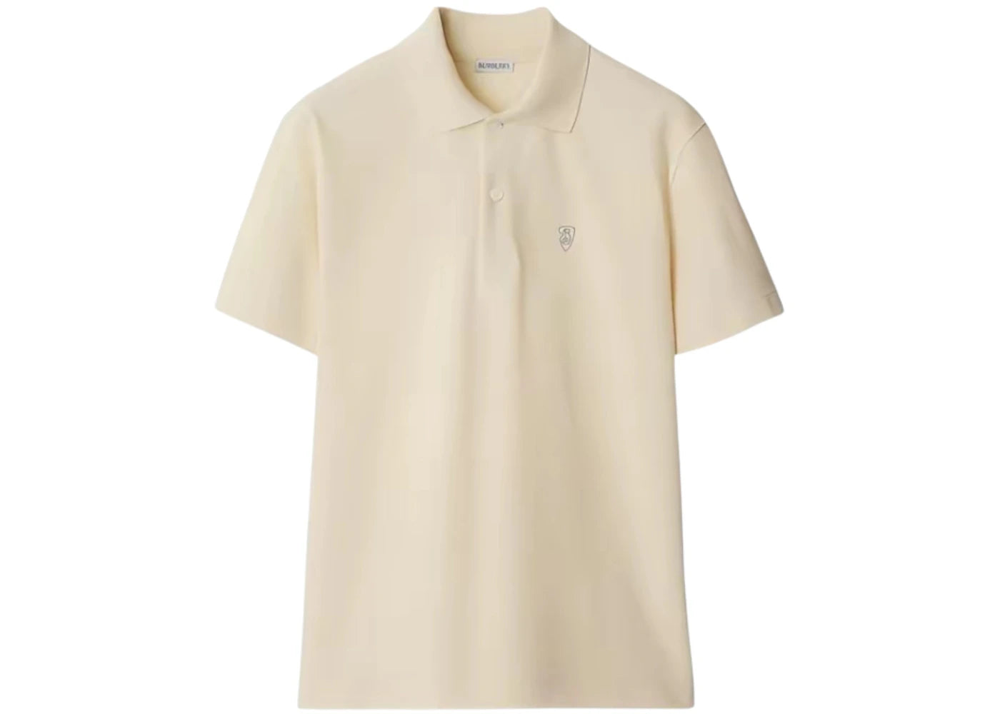 Burberry Logo Embroidered Regular Fit Polo Shirt 80998831 Tundra