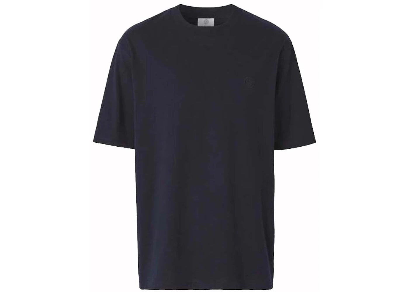 Burberry Monogram Chest Embroidered Logo T-shirt Coal Blue