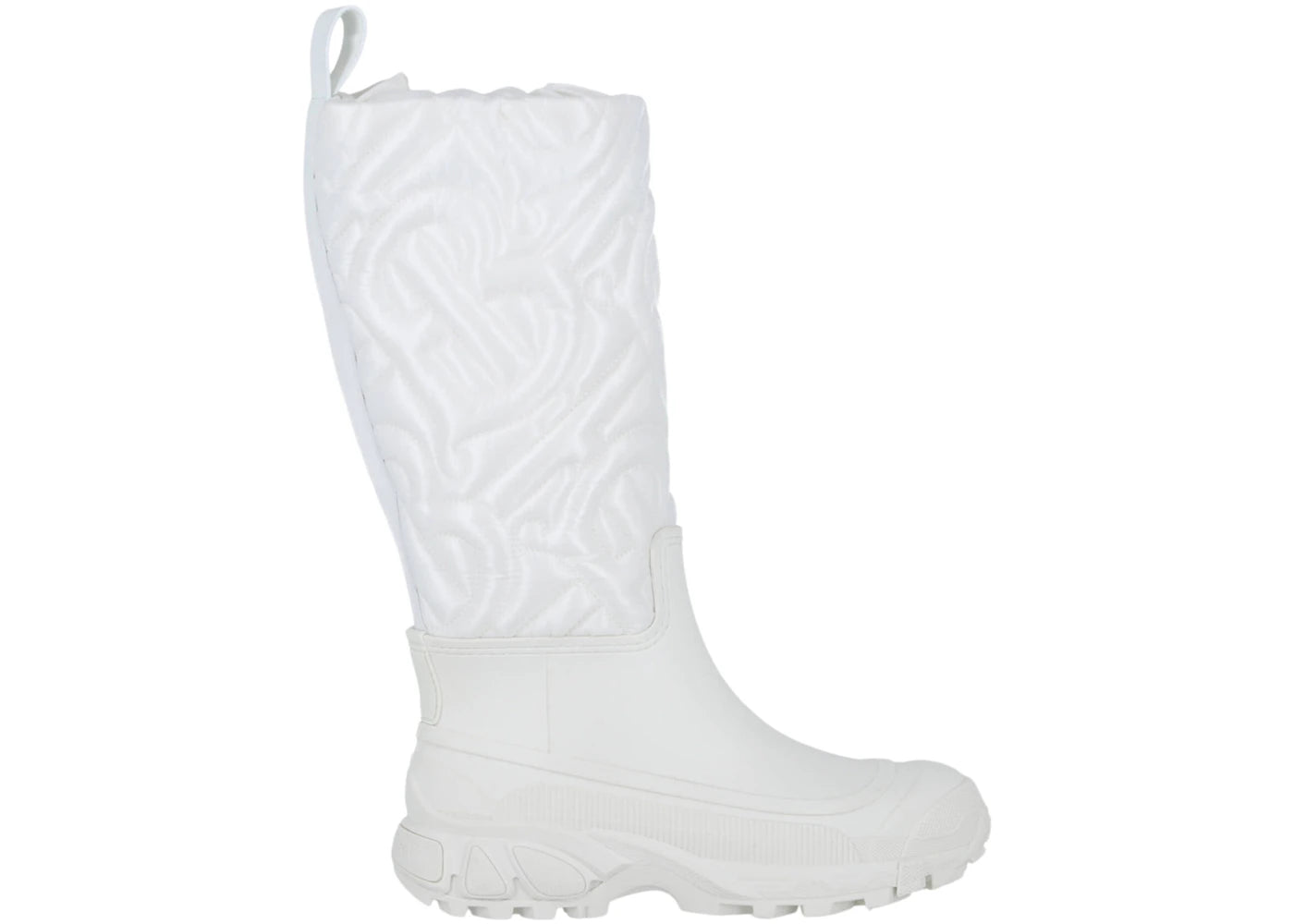 Burberry Padded Monogram Boot White (Women's)