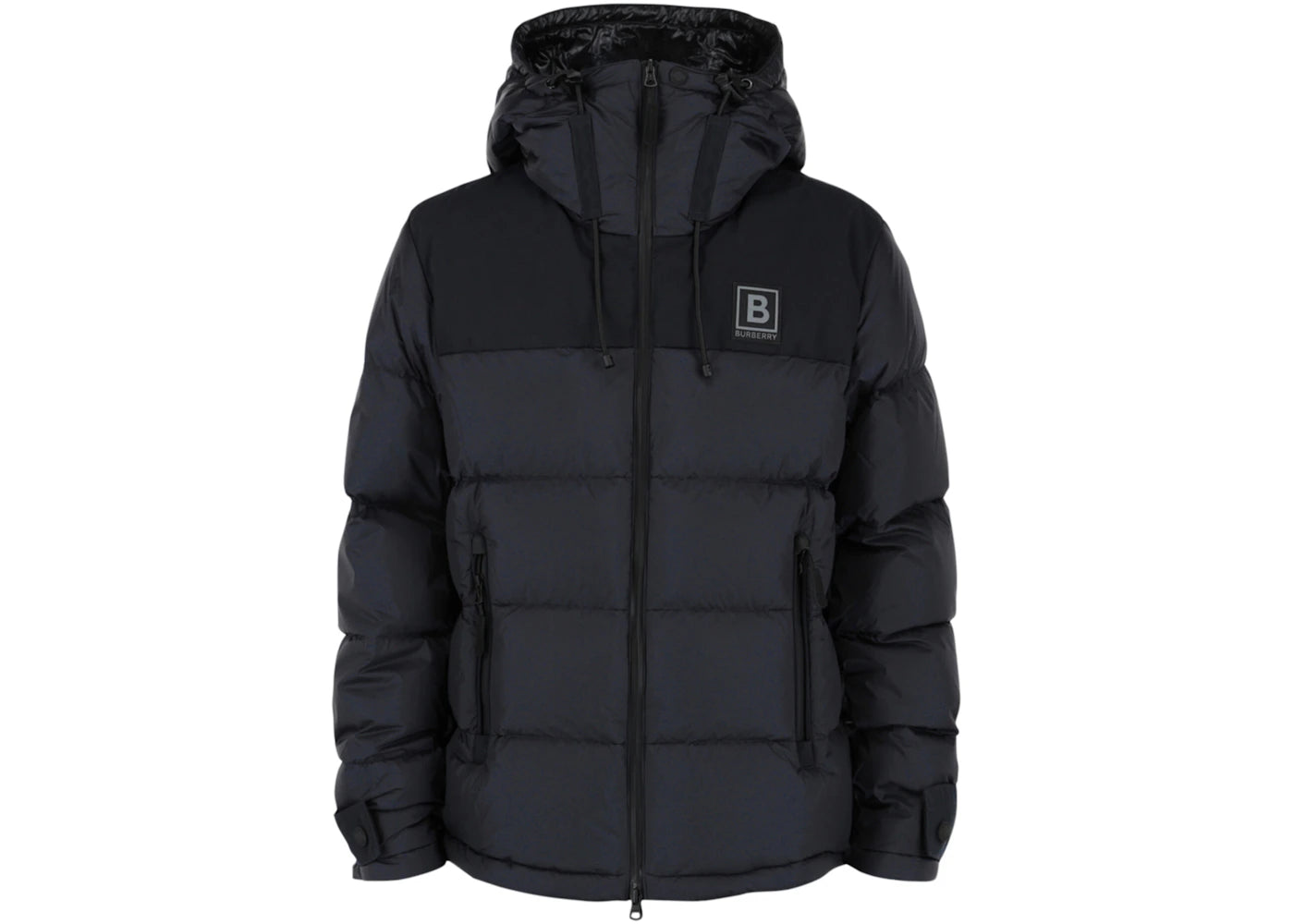 Burberry Quilted Down Short Jacket Navy