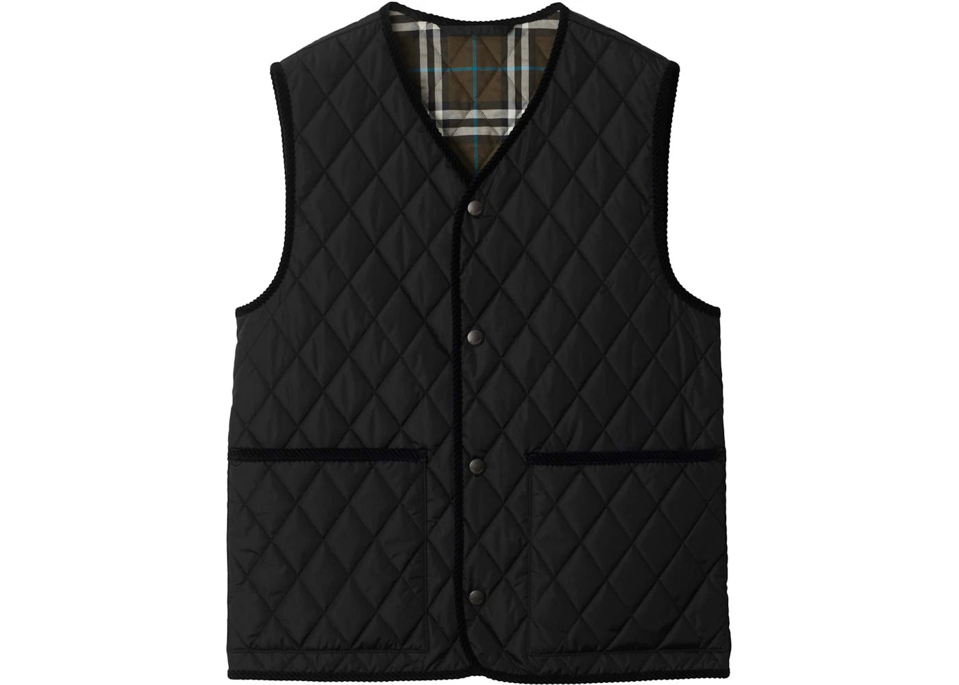 Burberry Qulted Gilet Black