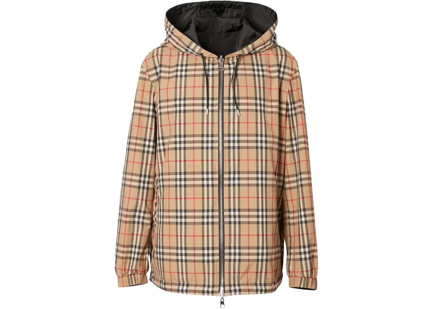 Burberry Reversible Vintage Check Jacket Black