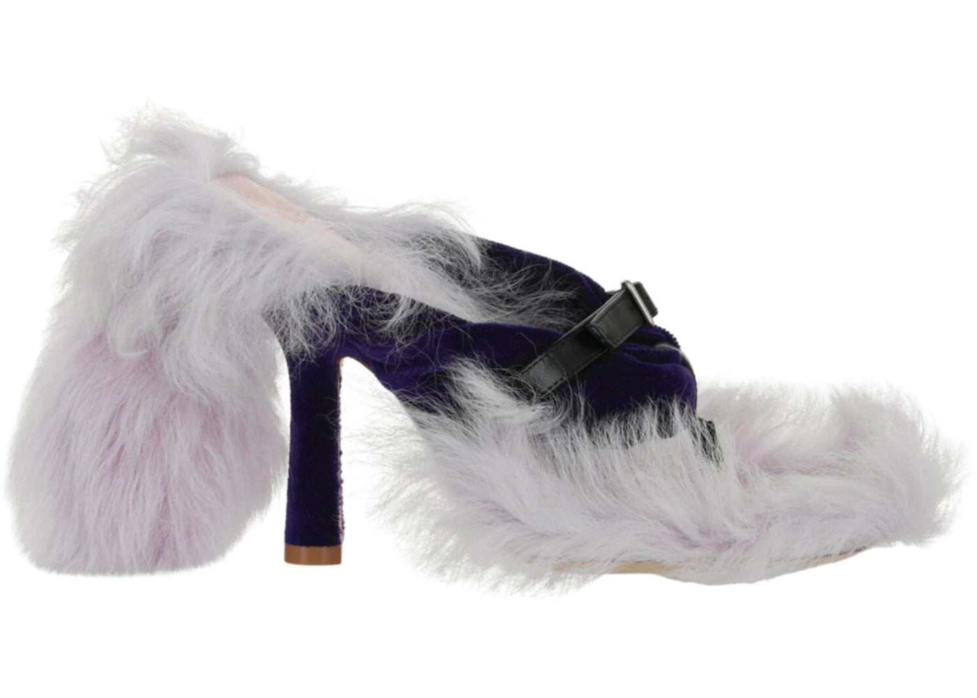 Burberry Step Post Heel Sandals Black Pink (Women's)