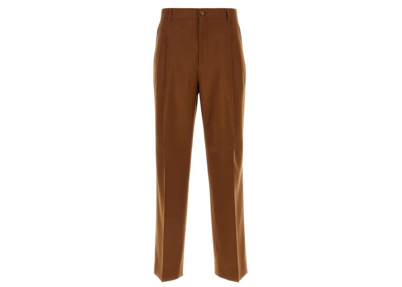 Burberry Straight-Leg Tailored Trousers Brown