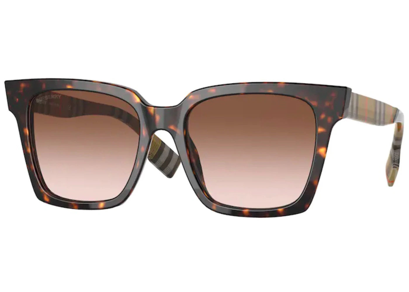 Burberry Sunglasses Square Vintage Check Tortoiseshell (40816721)