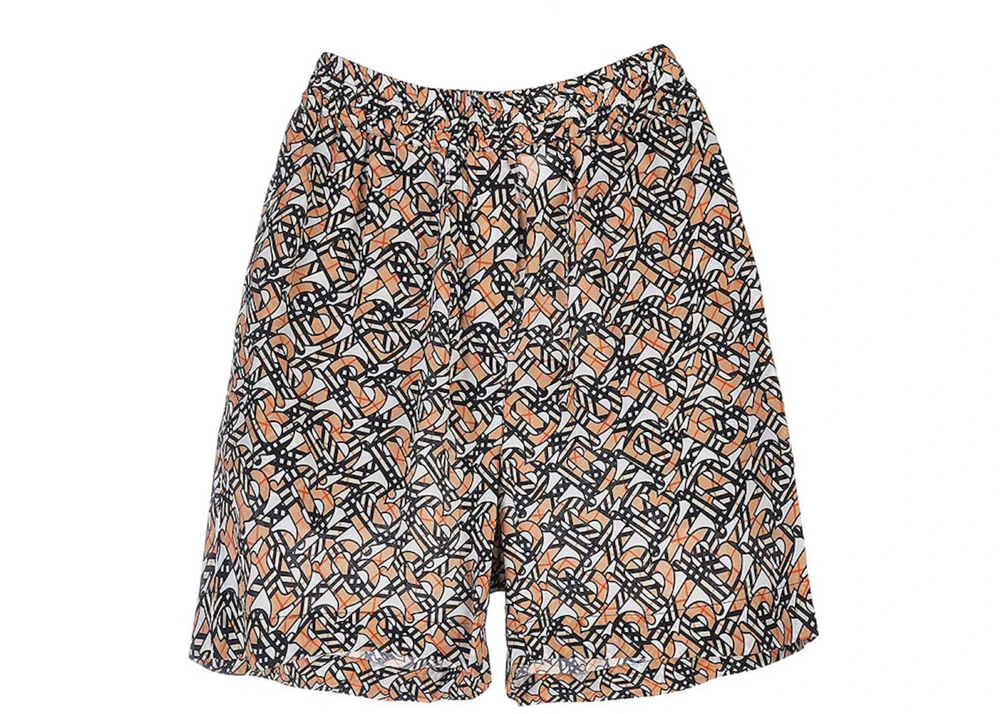Burberry TB Monogram Shorts White/Beige