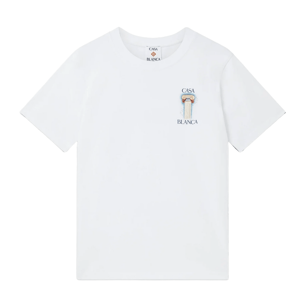 Casablanca La Colonne T-Shirt White