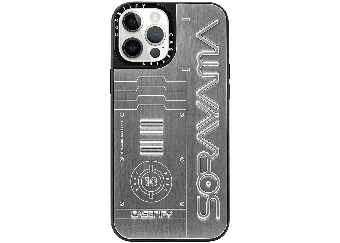 CASETiFY x Sorayama 10th Anniversary Limited (Aluminum) iPhone Case Silver