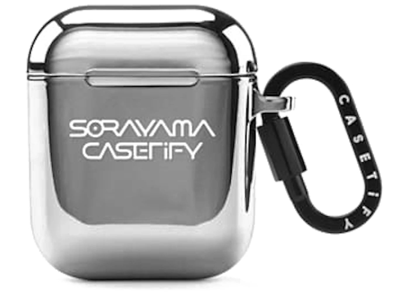 CASETiFY x Sorayama Logo Lockup Airpods Case Mirror