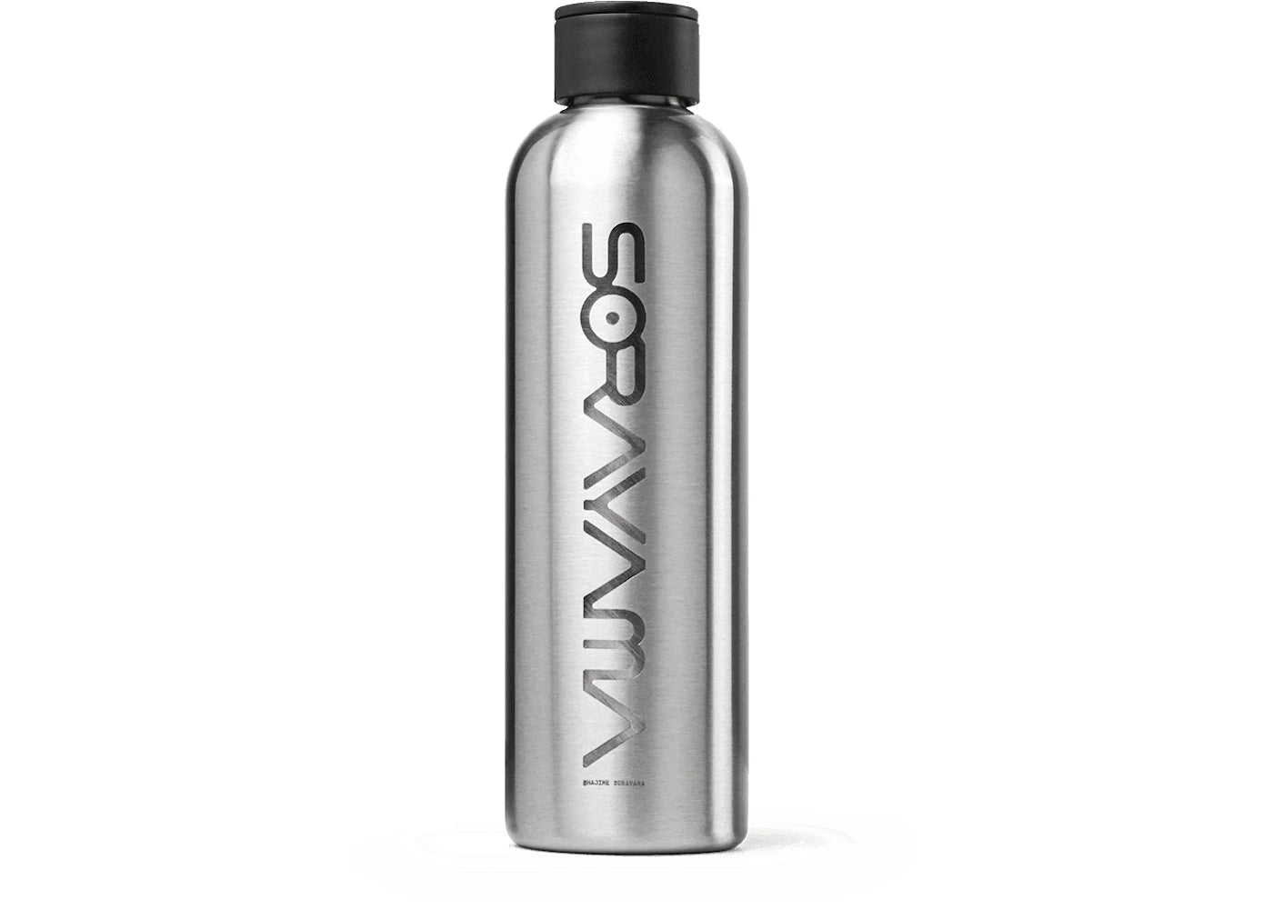 CASETiFY x Sorayama Logo Water Bottle Silver