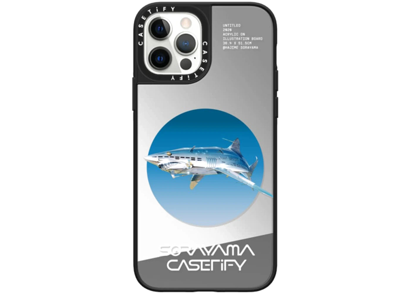 CASETiFY x Sorayama Mega Shark iPhone Case Mirror