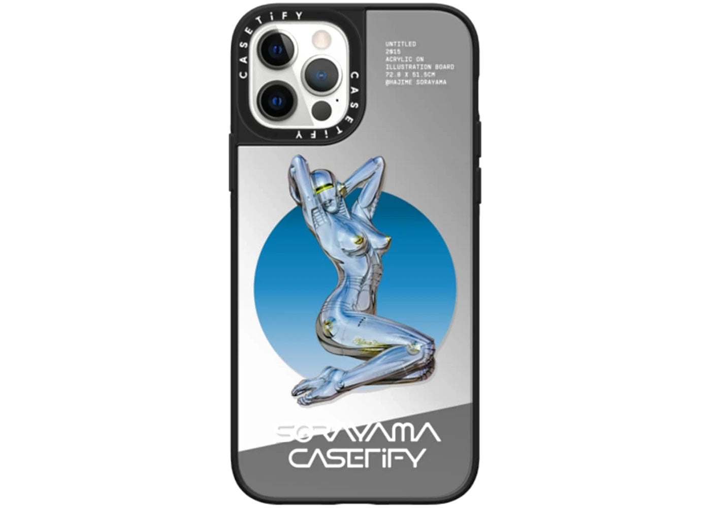 CASETiFY x Sorayama Sext Robot 1 iPhone Case Mirror