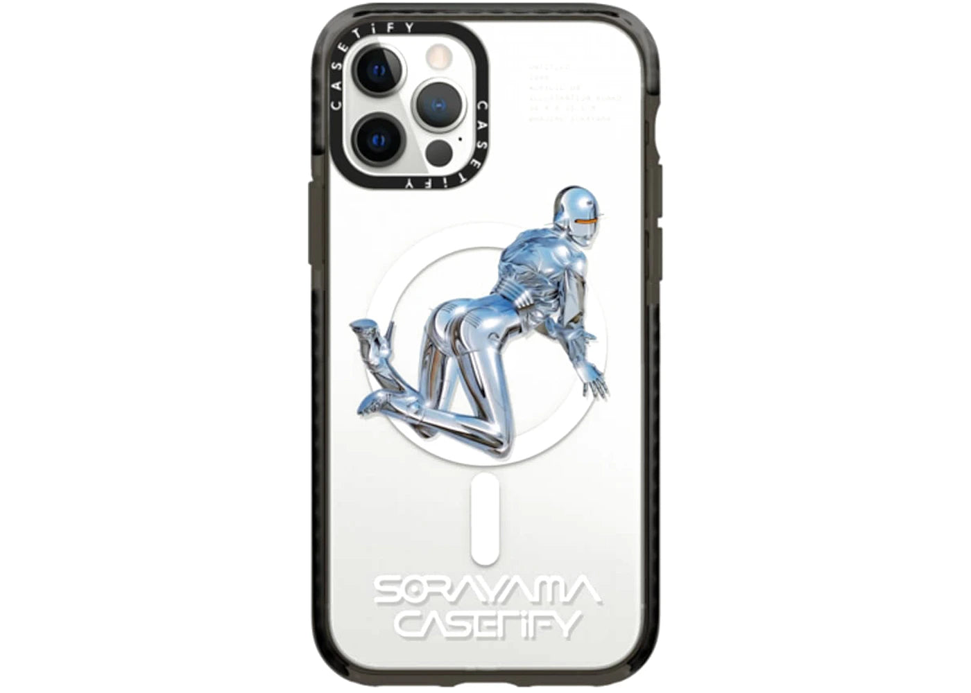 CASETiFY x Sorayama Sext Robot 2 Mega Safe iPhone Case Mirror