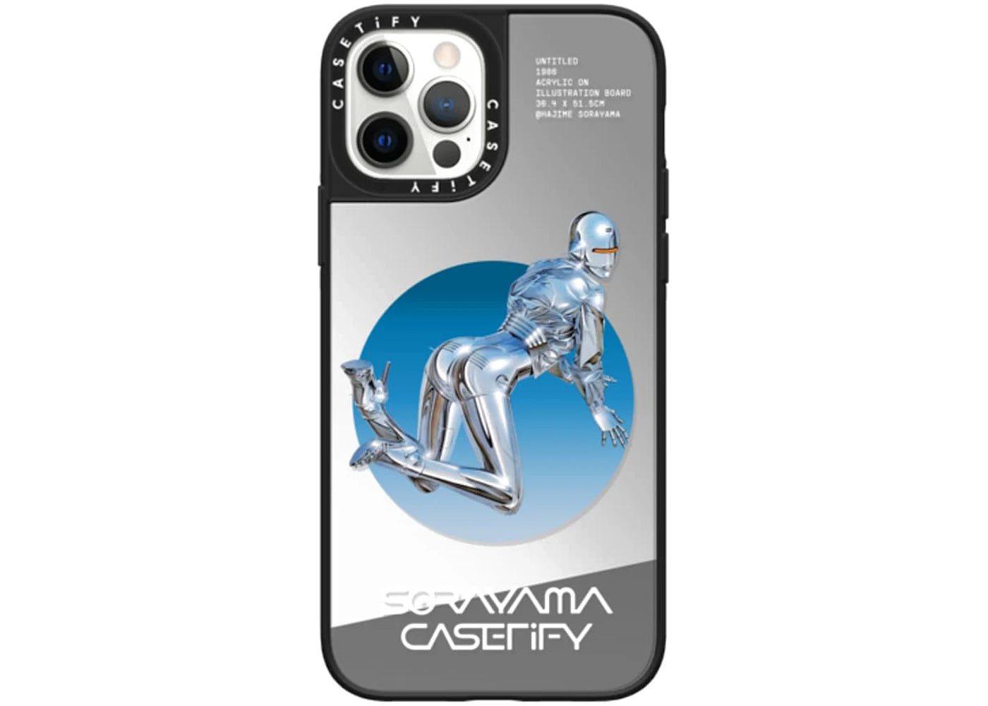 CASETiFY x Sorayama Sext Robot 2 iPhone Case Mirror