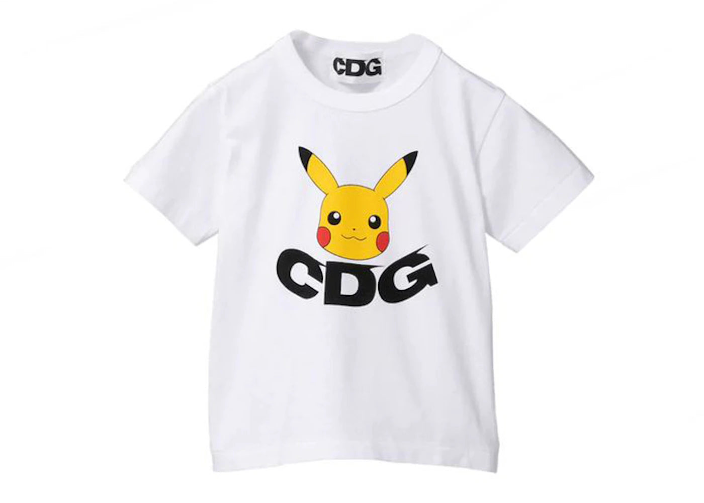 CDG x Pokemon Kids T-Shirt White
