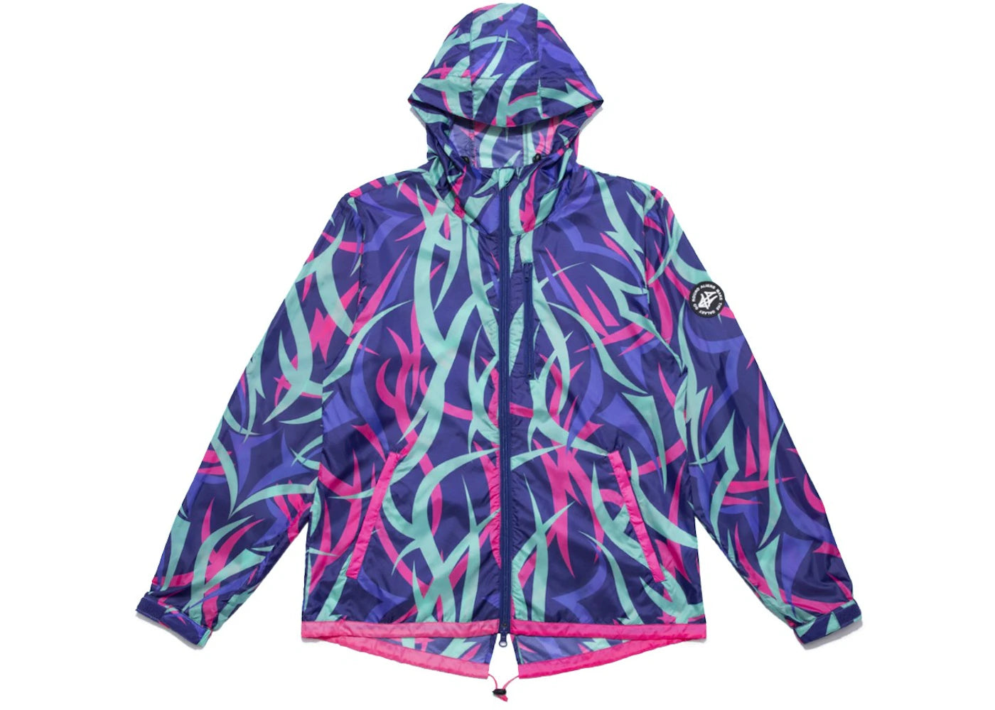 CLOT Alienegra Packable Windbreaker Navy