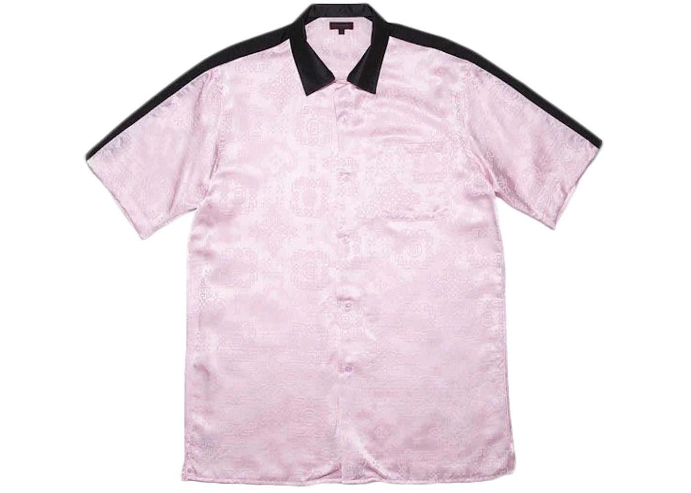 CLOT Silk Contrast Shirt Rose Gold
