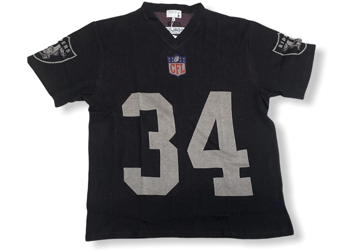 CLOT x Afour Lab Los Angeles Raiders Knit Jersey Black