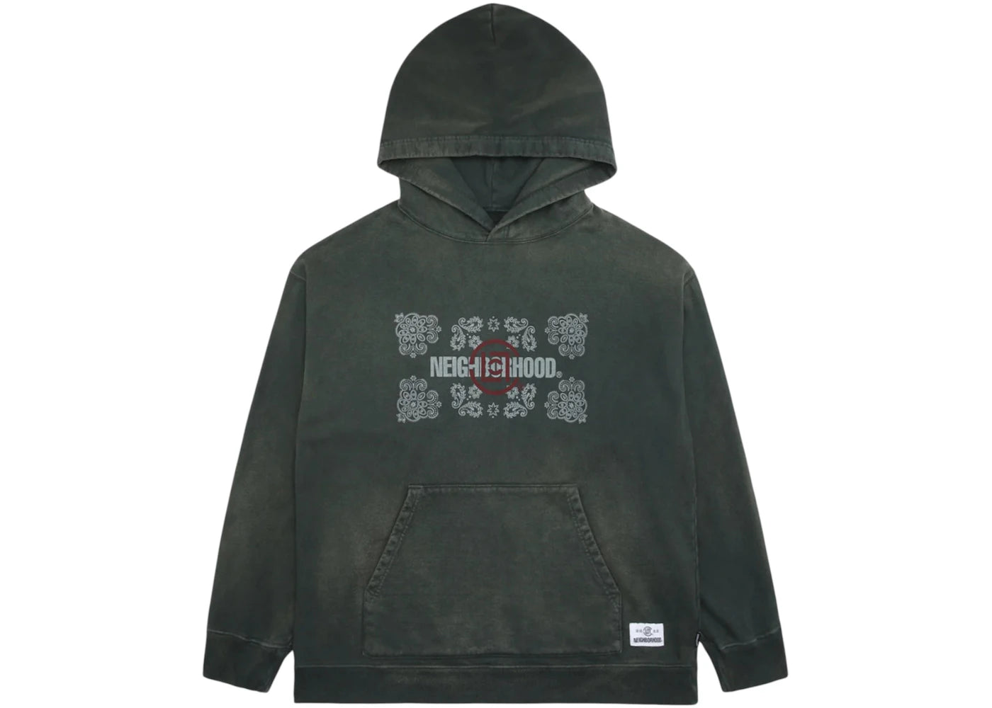 CLOT x Neighborhood Hoodie Olive