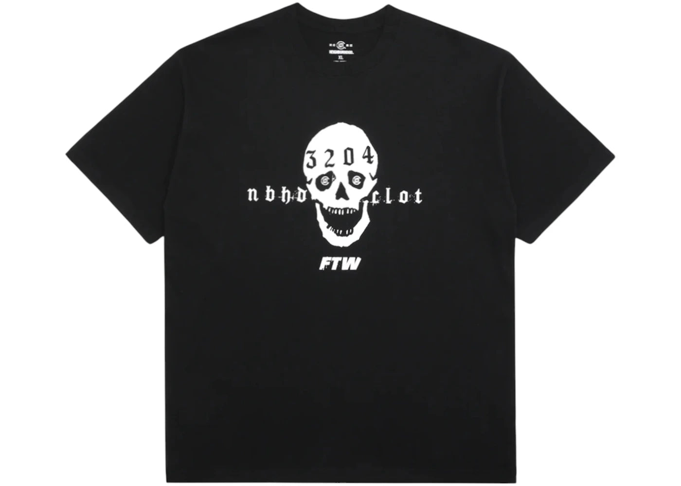 CLOT x Neighborhood 3204 T-shirt Black