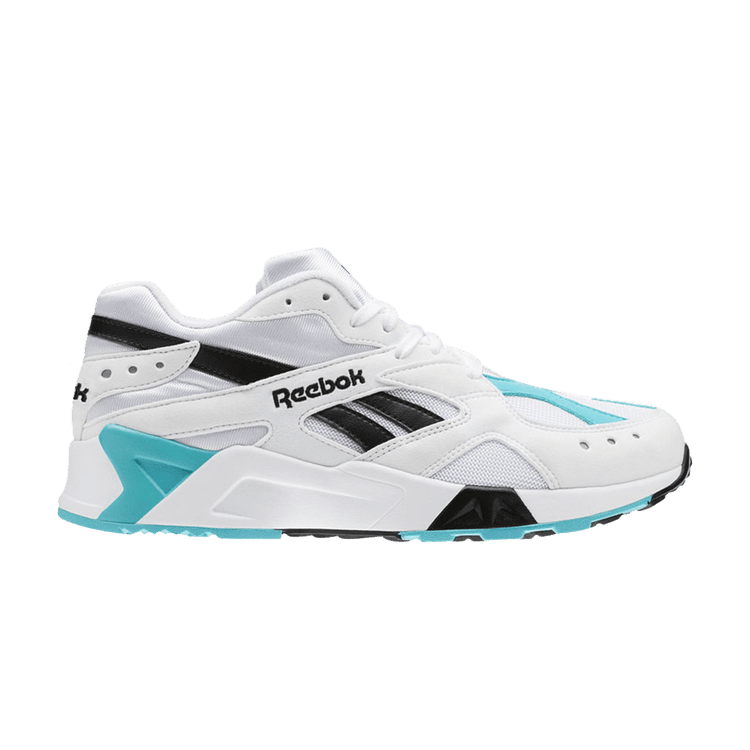 Reebok Aztrek White Solid Teal Black