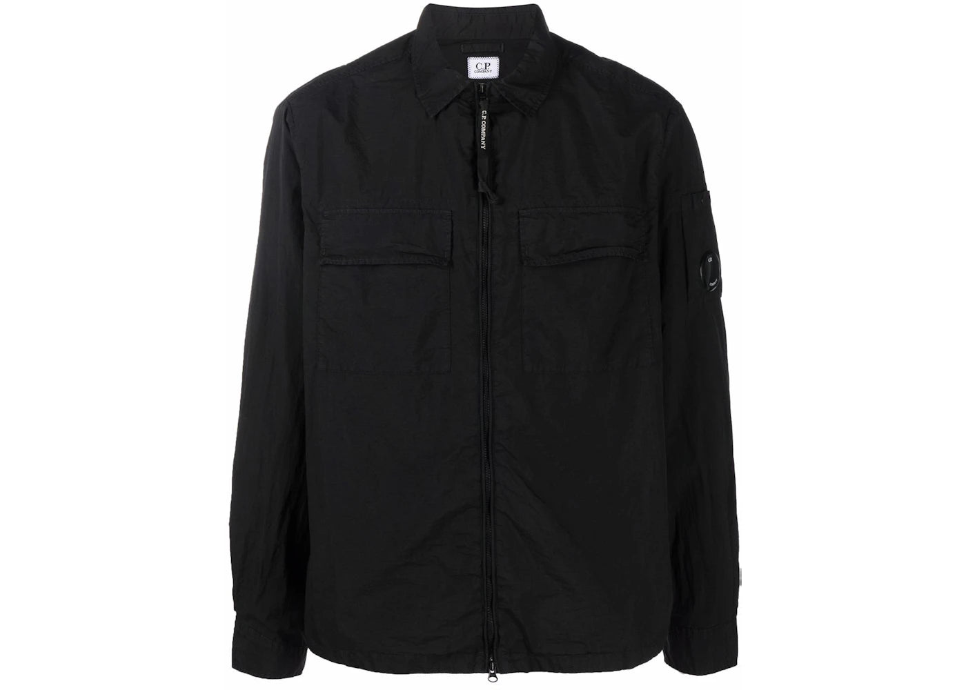 C.P. Company Taylon L Zipped Shirt Black