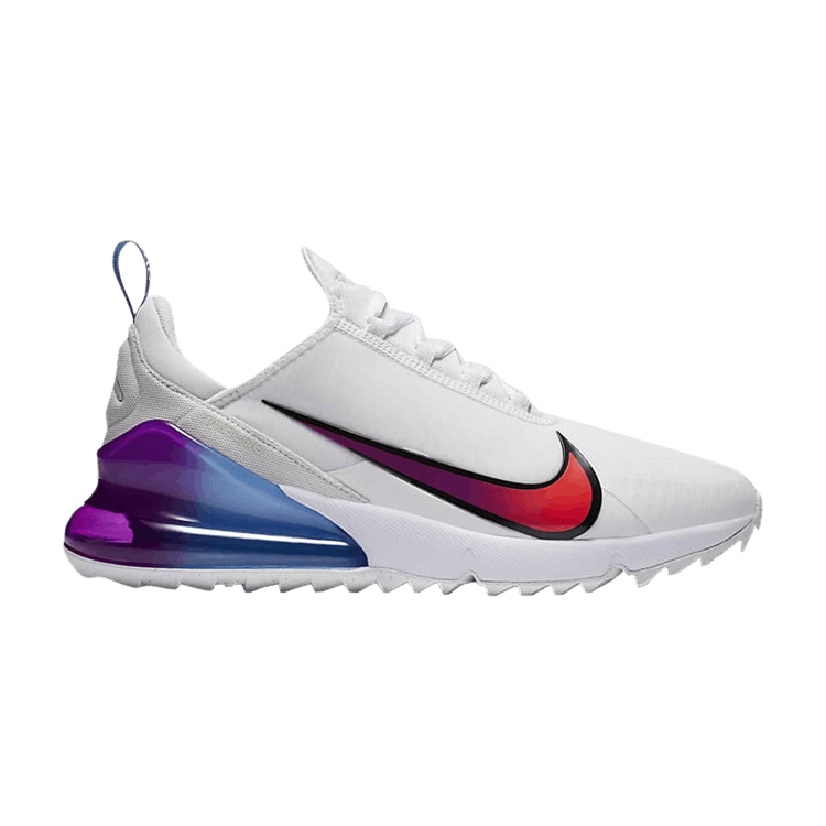 Nike Air Max 270 Golf White Oracle Aqua Vivid Purple