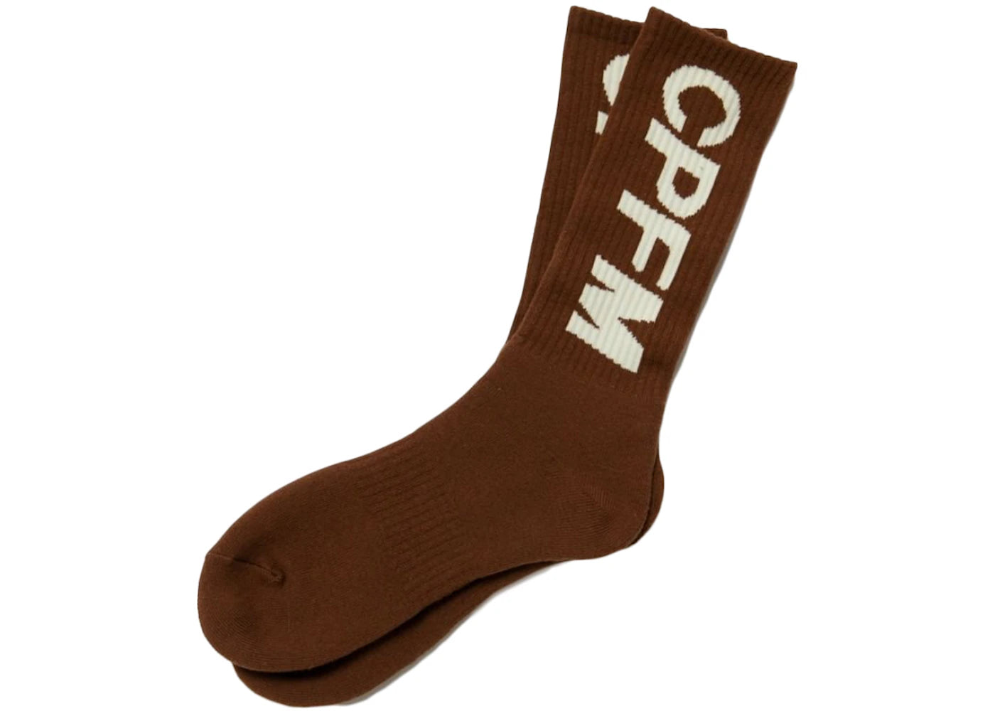 Cactus Plant Flea Market Tube Socks Brown