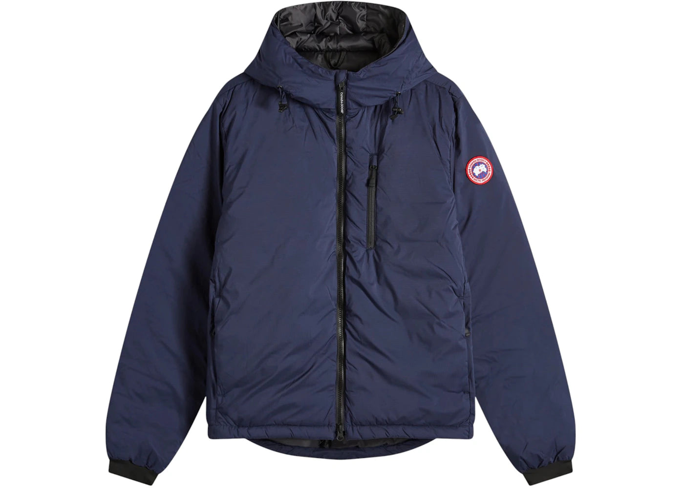 Canada Goose Lodge Hooded Jacket Atlantic Navy