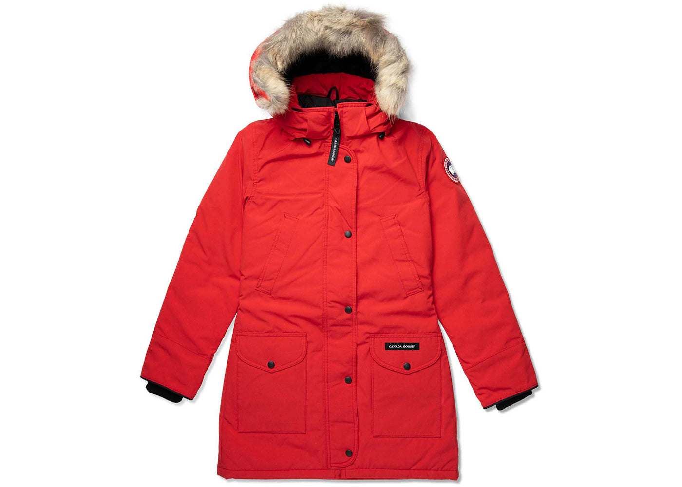 Canada Goose Trillium Parka Jacket Red