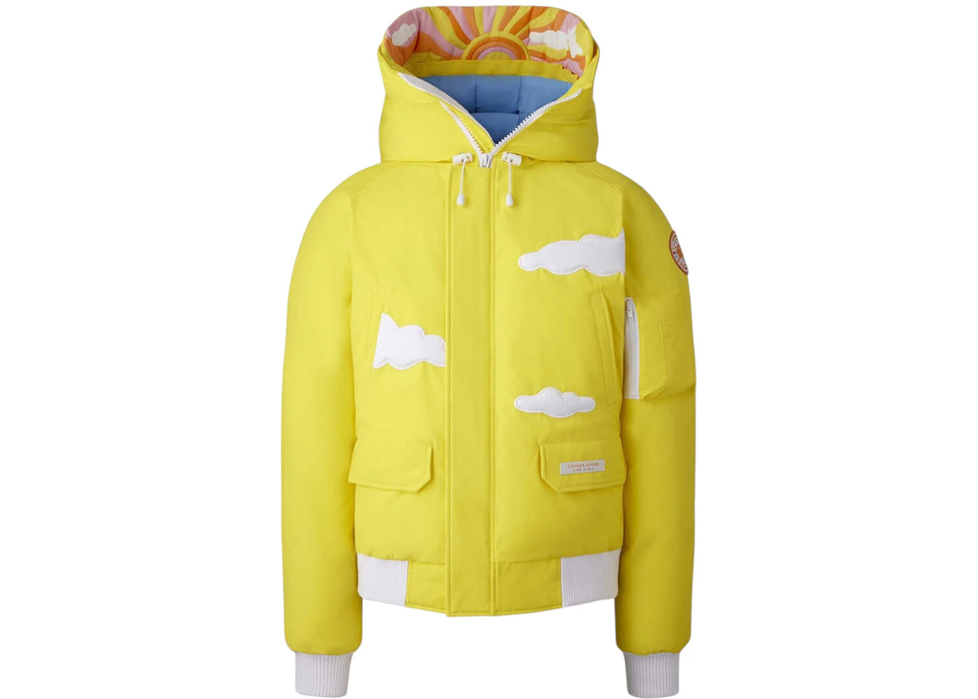 Canada Goose x Mira Mikati Bright Sky Chiliwack Bomber Jacket Sunrise
