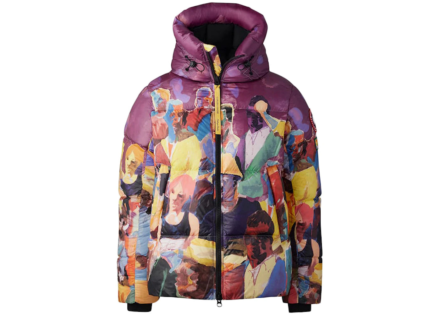 Canada Goose x NBA x KidSuper Studios Crofton Puffer Jacket Crowd Print