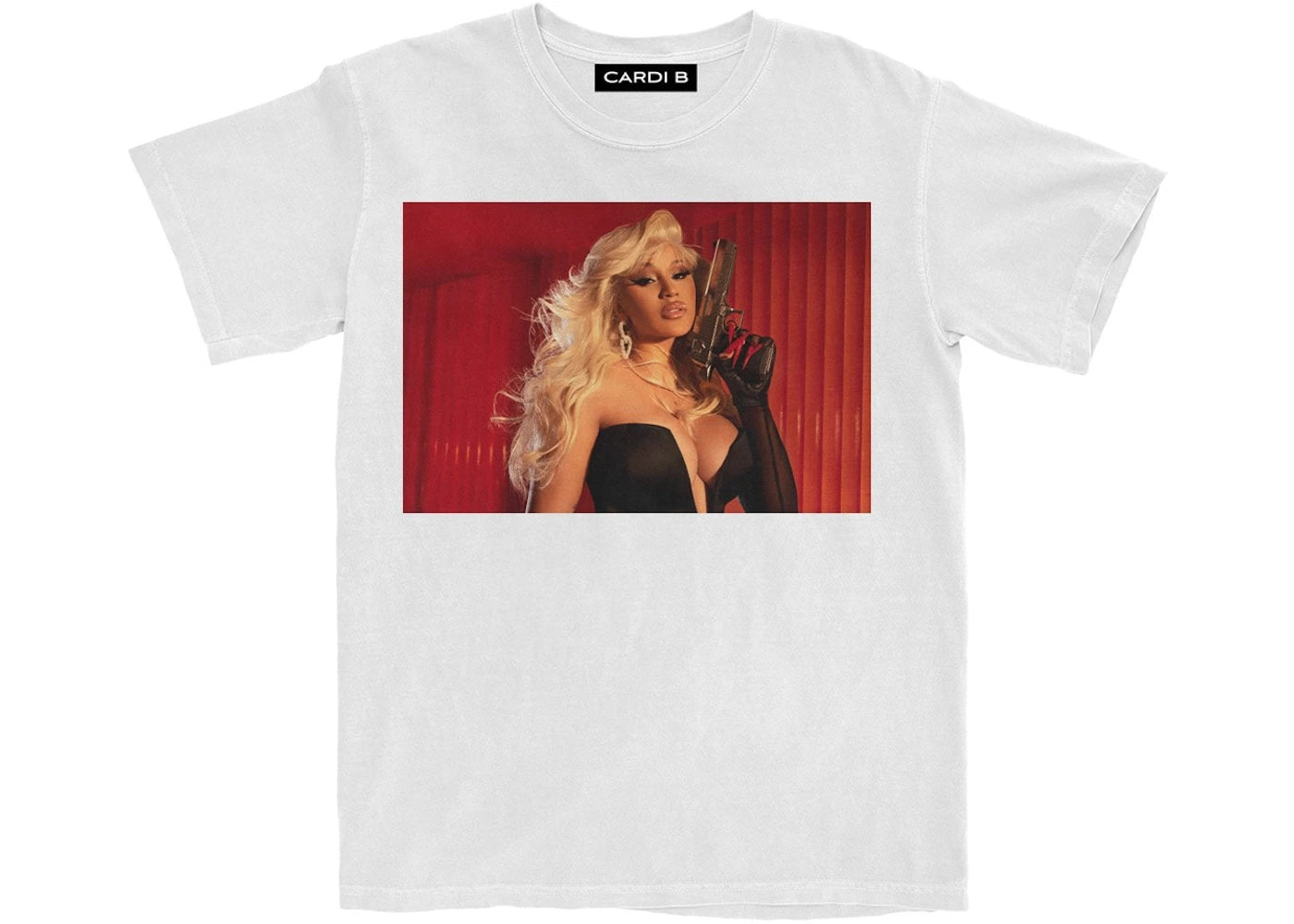 Cardi B WAP Movie T-Shirt White