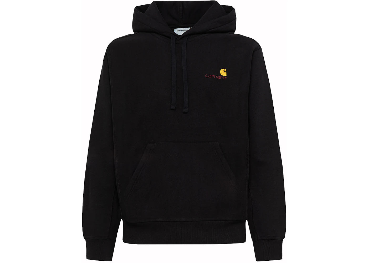 Carhartt WIP American Script Hooded Sweatshirt Black