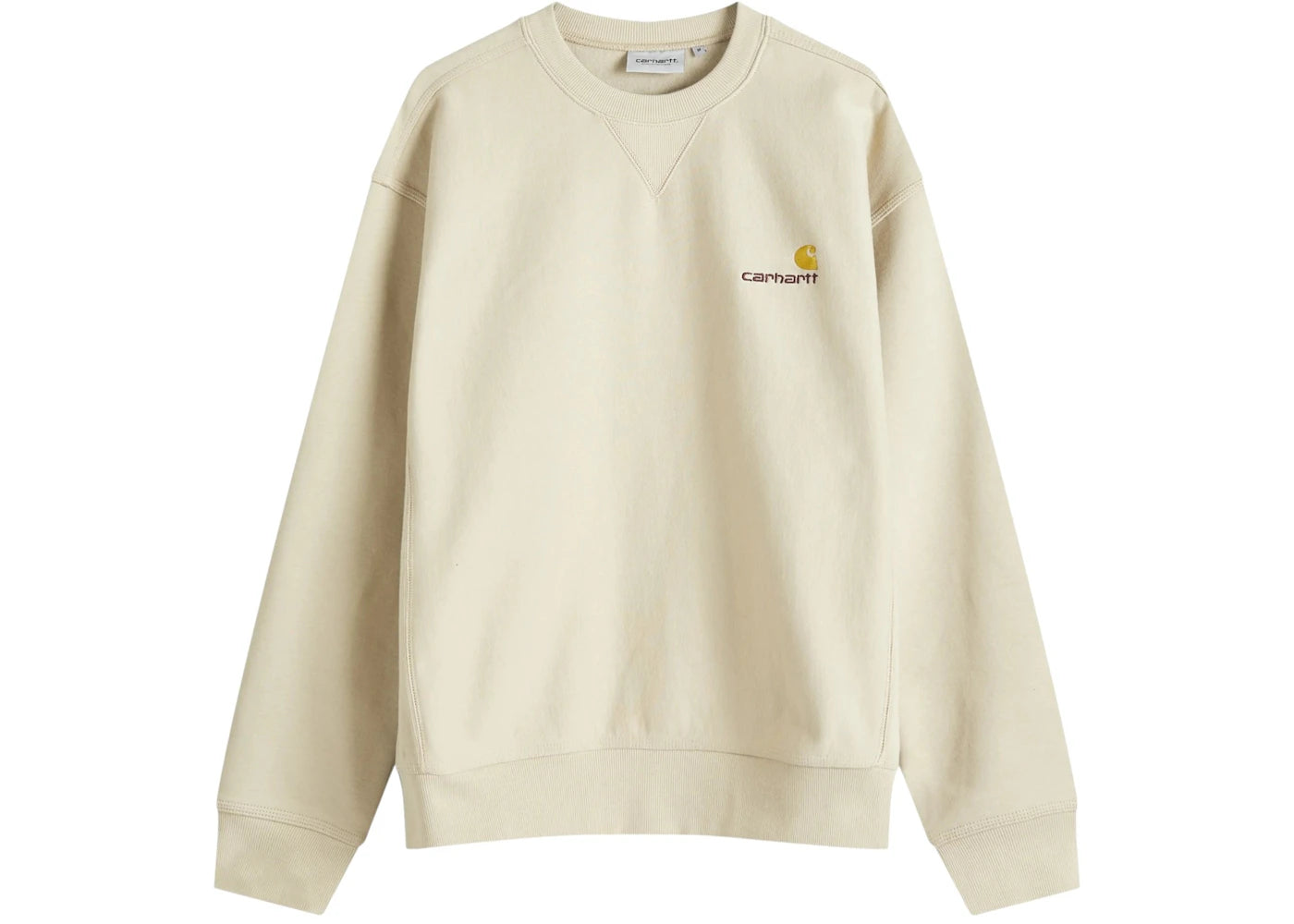 Carhartt WIP American Script Sweatshirt Fleur De Sel