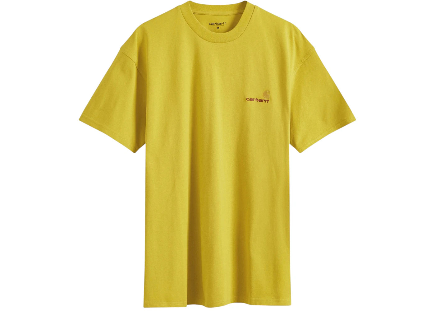 Carhartt WIP American Script T-shirt Golden Olive