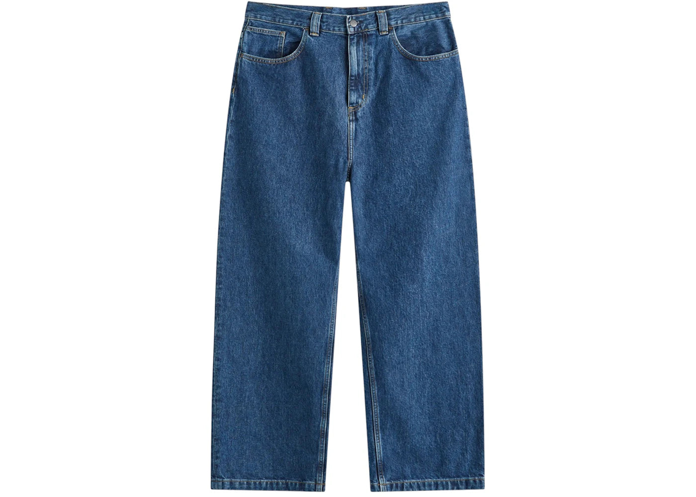 Carhartt WIP Brandon Loose Straight Jeans Blue Stone Washed