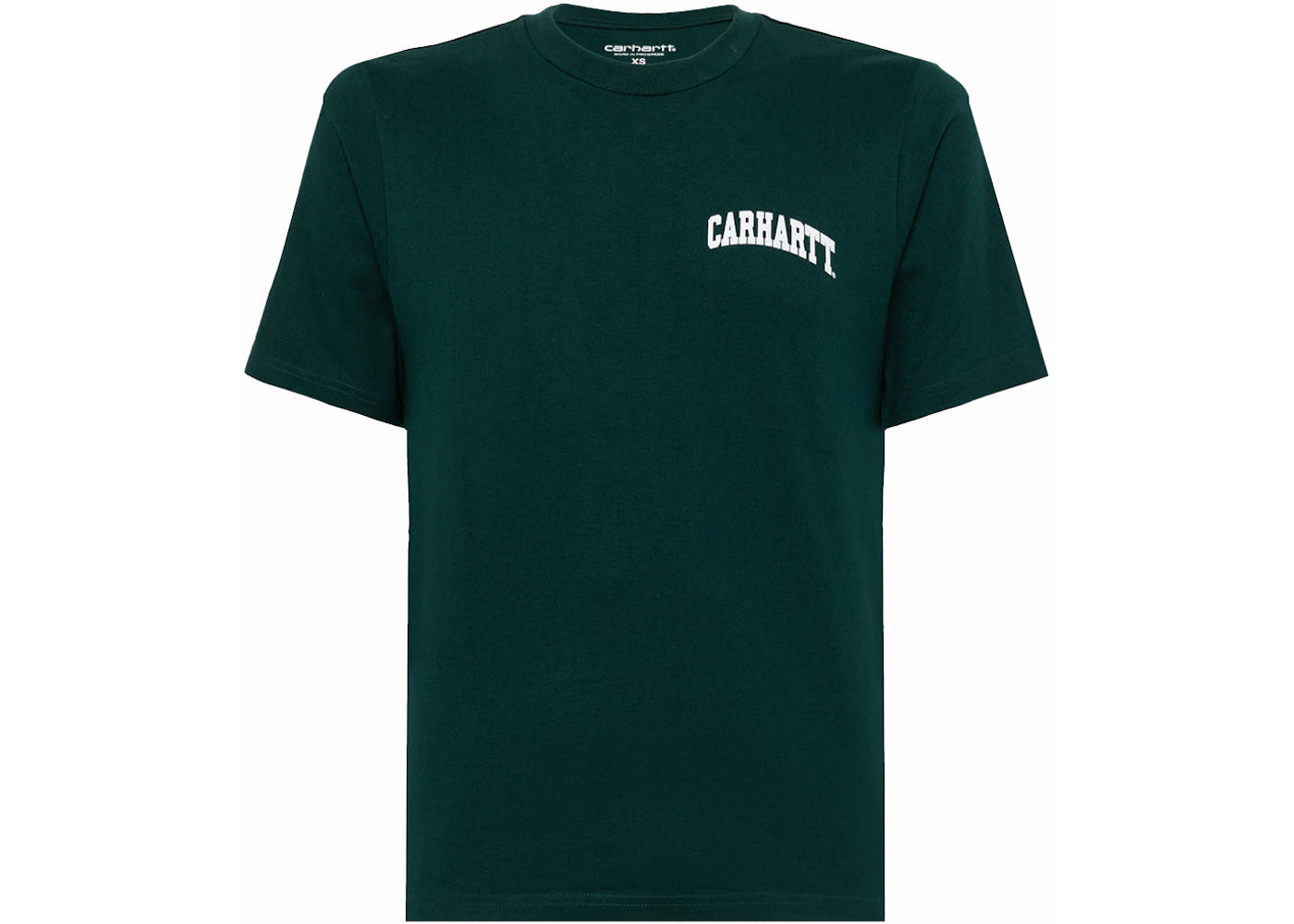 Carhartt WIP Carhartt University Script T-Shirt Chevril/White