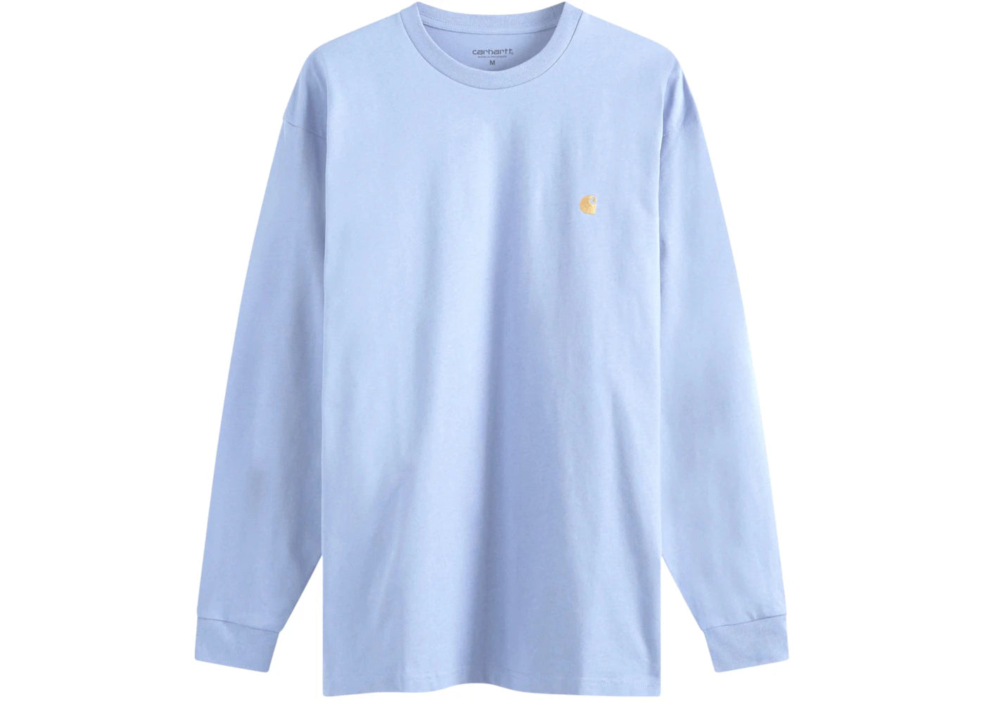 Carhartt WIP Chase Long Sleeve T-shirt Charm Blue/Gold