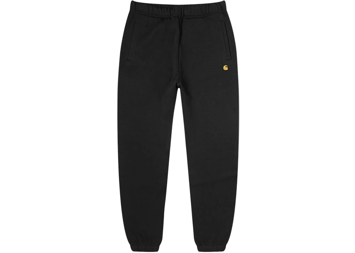 Carhartt WIP Chase Sweat Pants Black/Gold