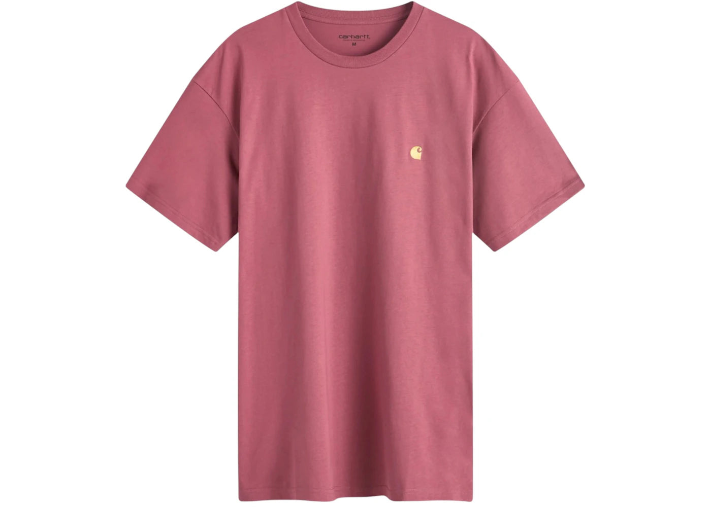 Carhartt WIP Chase T-shirt Dusty Fuchsia/Gold
