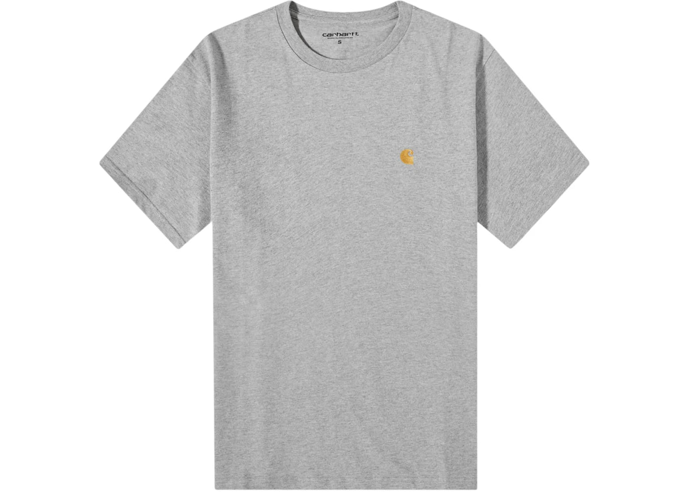 Carhartt WIP Chase T-shirt Grey Heather/Gold