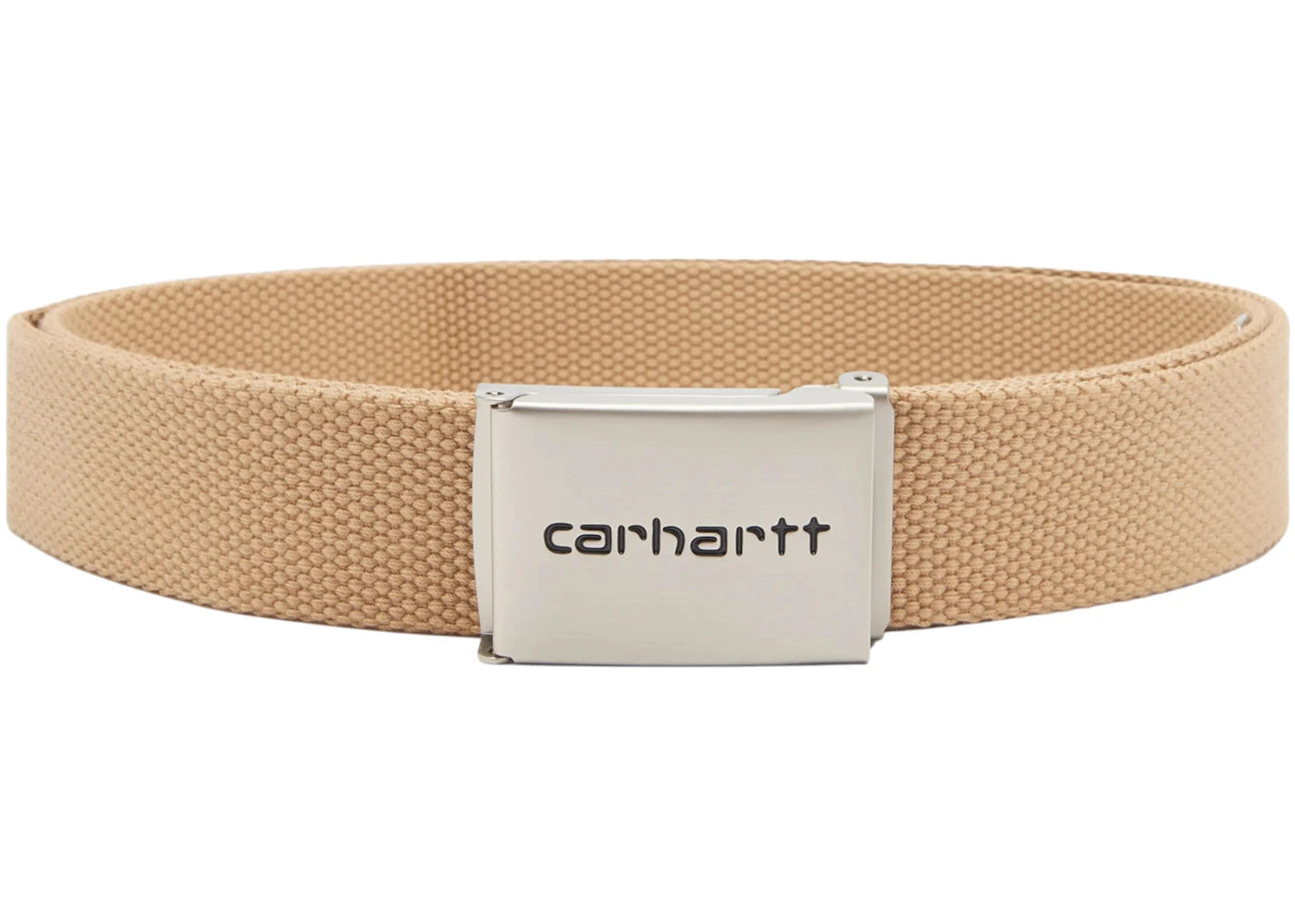 Carhartt WIP Chrome Clip Belt Dusty Hamilton Brown