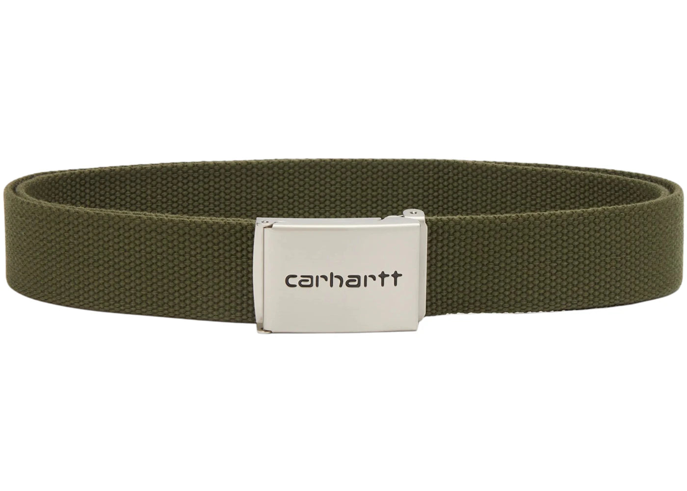 Carhartt WIP Chrome Clip Belt Office Green