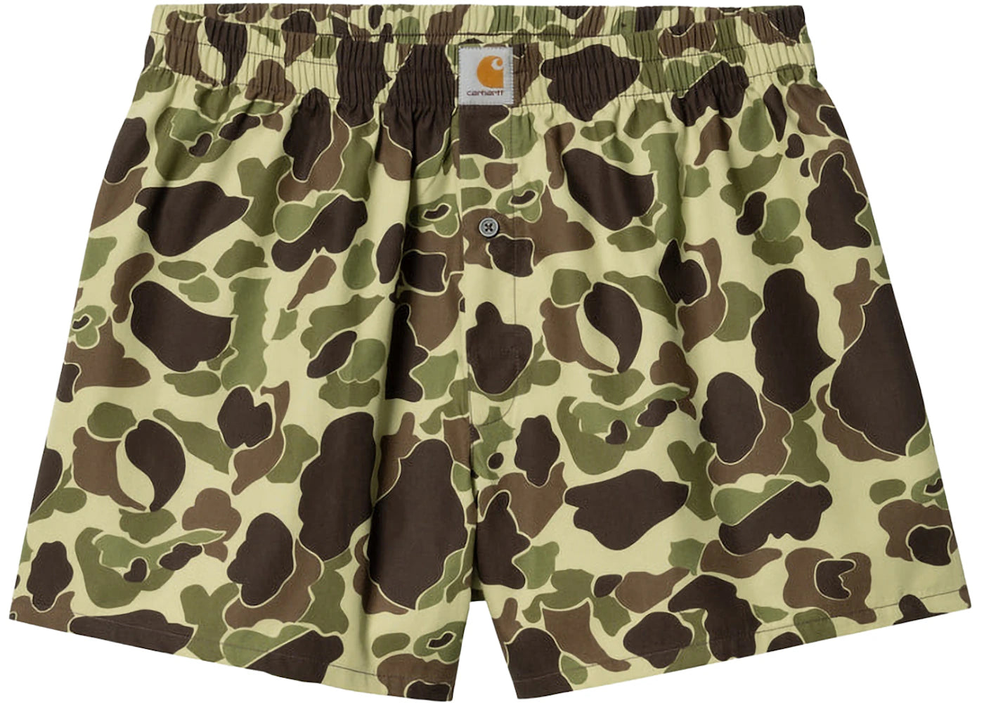 Carhartt WIP Cotton Boxer Green Camo Duck