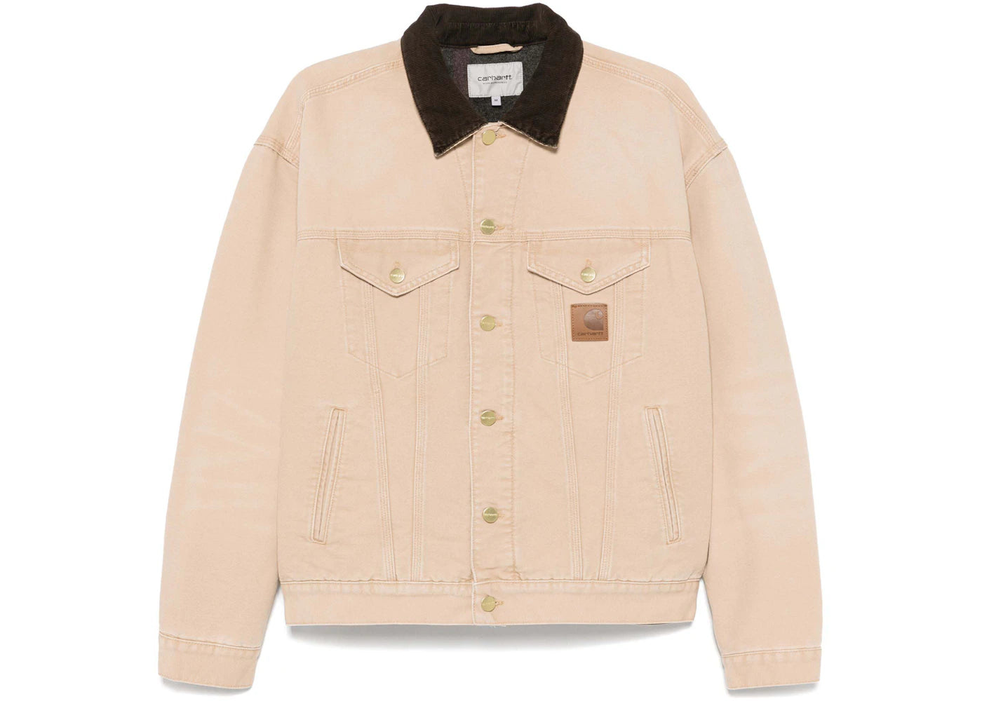 Carhartt WIP Dayton Trucker Jacket Dusty H Brown/Tobacco (Stone Canvas)