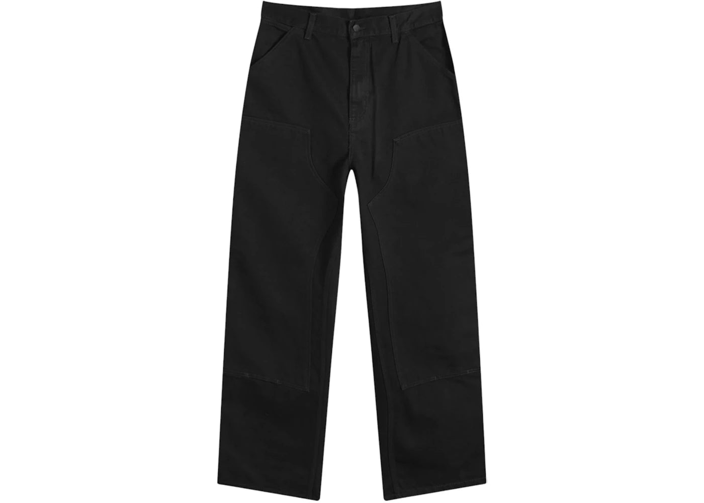 Carhartt WIP Denim Double Knee Pant Black Rinsed