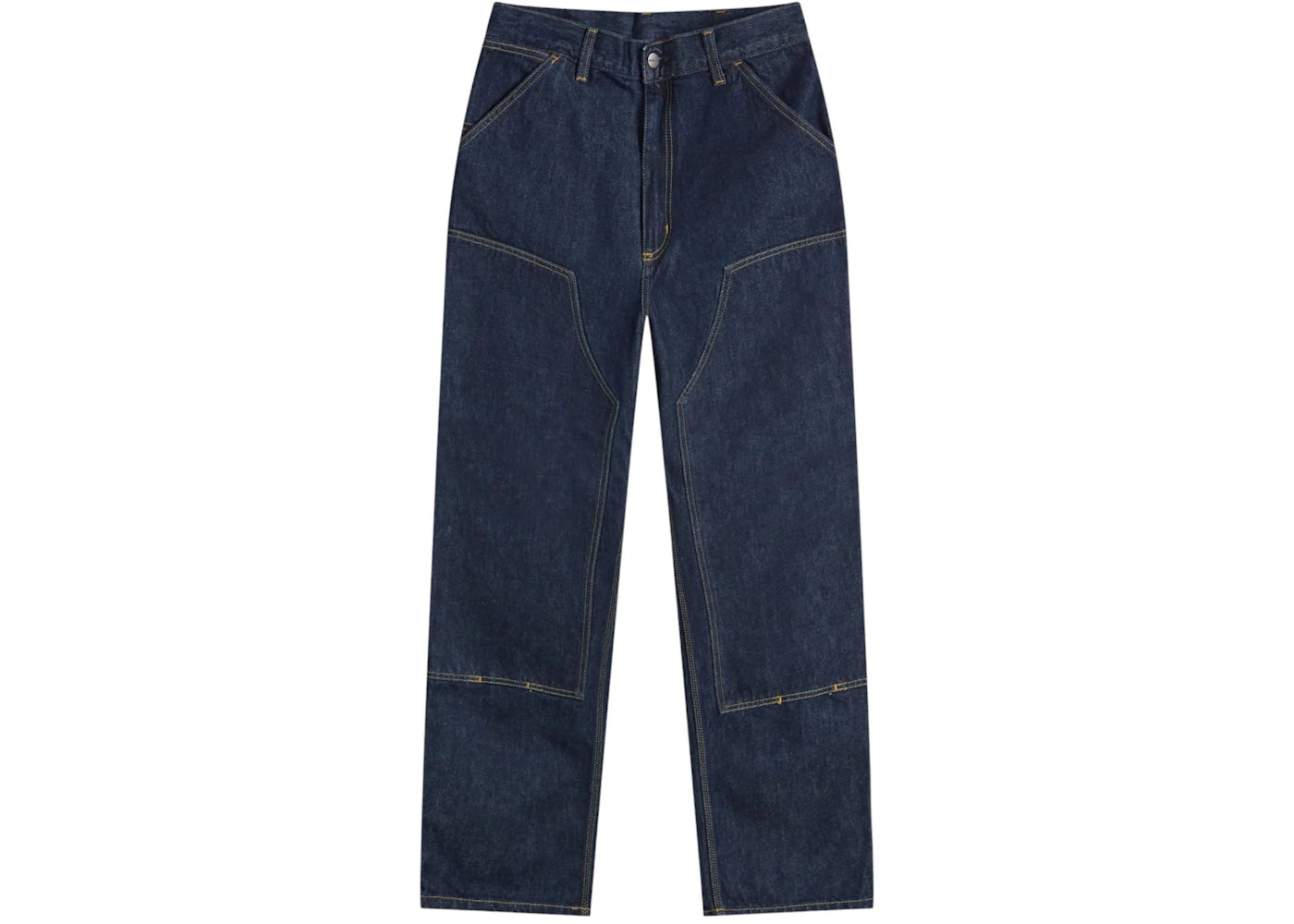 Carhartt WIP Denim Double Knee Pant Blue Rinsed