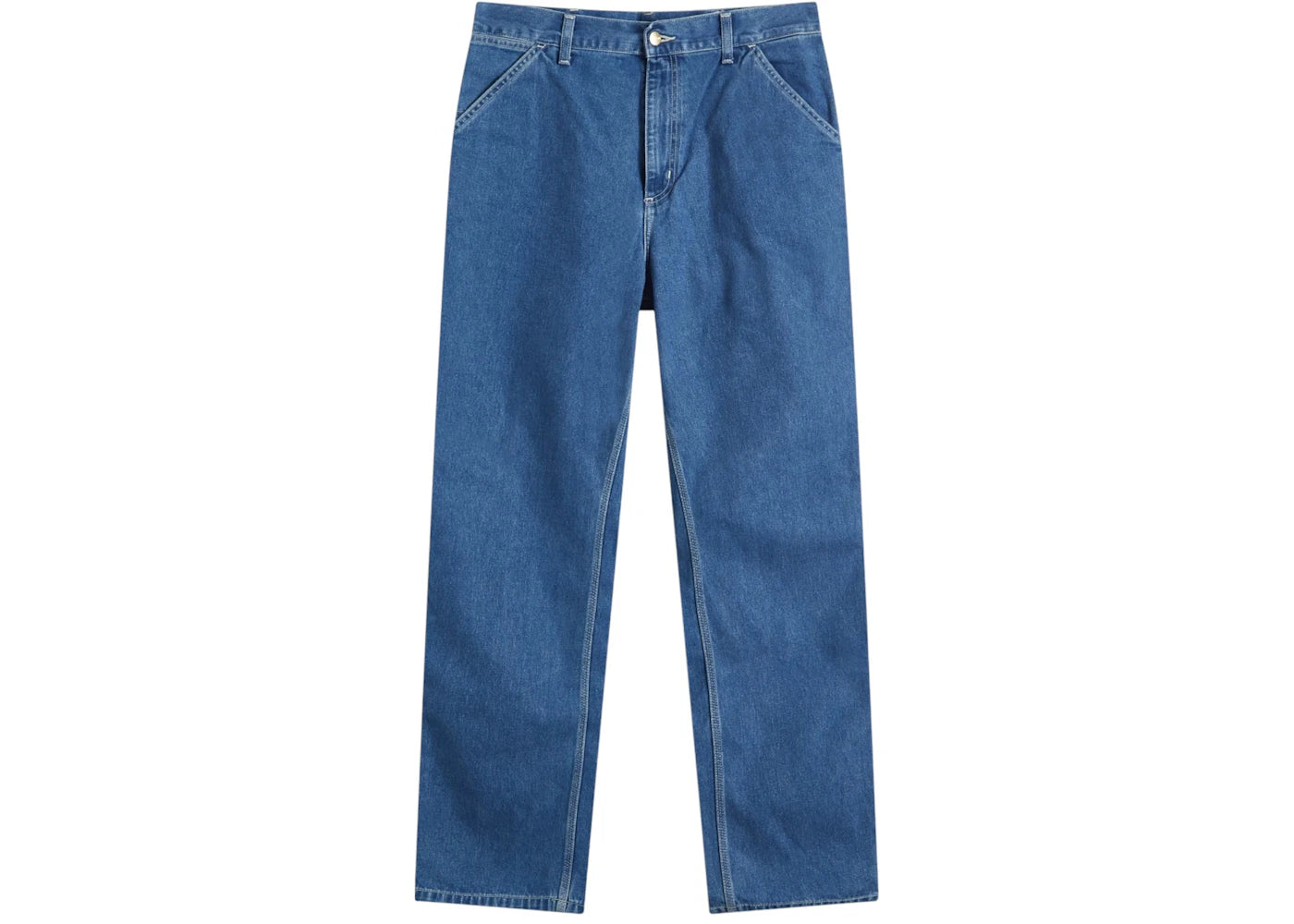 Carhartt WIP Denim Simple Pant Blue Stone Washed